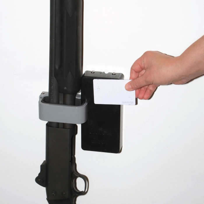 Quick RFID Lock Wall Mount SHOTGUN RACK for Fast Access & Secure Storage eBay